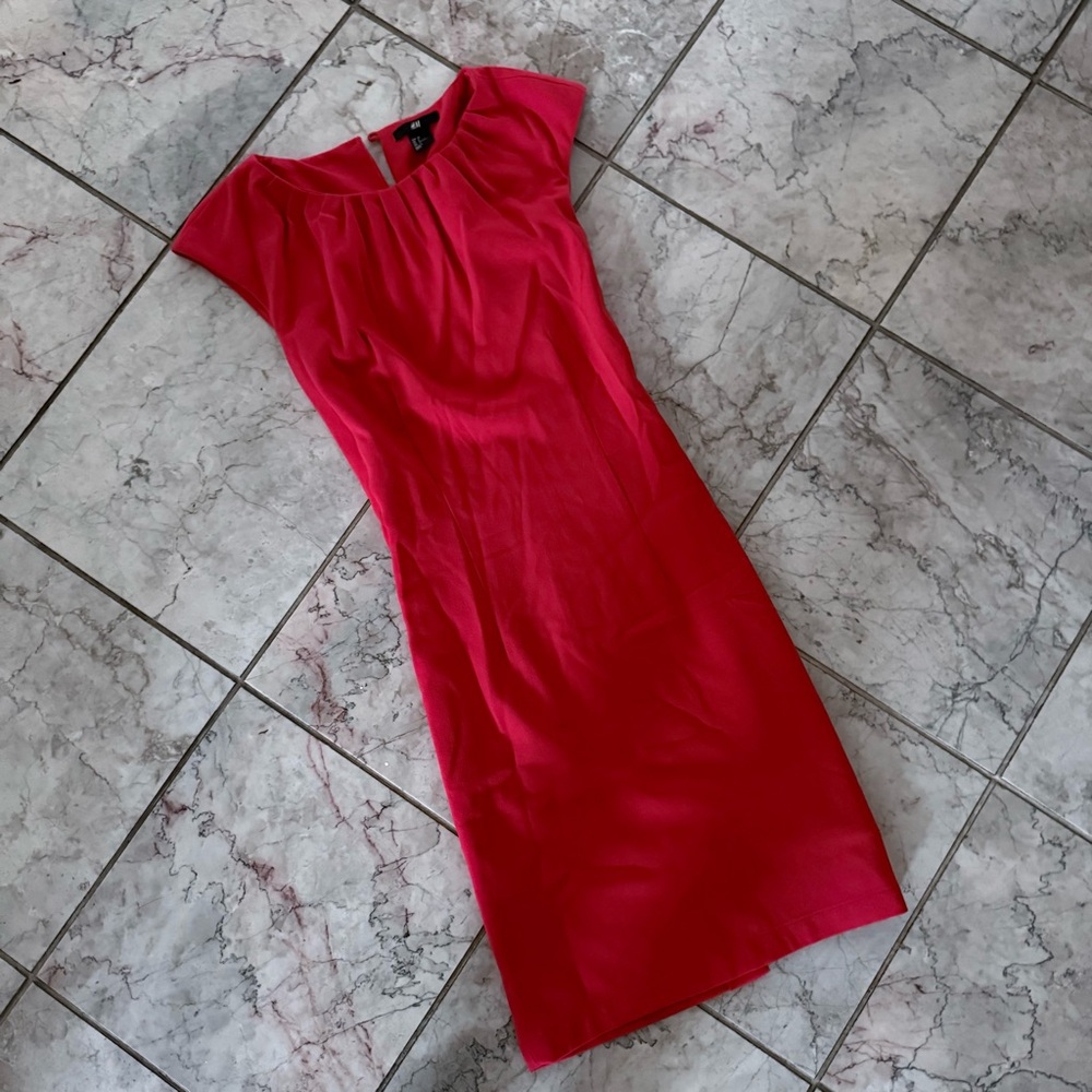 NEW Red Tailored Dress